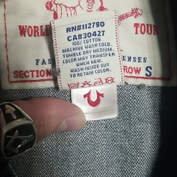 True Religion Denim Jacket - Picture 7 of 8